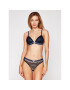 Emporio Armani Underwear Podprsenka Bralette 164298 1P216 00135 Tmavomodrá - Pepit.cz