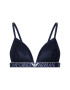 Emporio Armani Underwear Podprsenka Bralette 164298 1P216 00135 Tmavomodrá - Pepit.cz