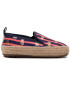 EMU Australia Espadrilky Gum Print K12578 Tmavomodrá - Pepit.cz