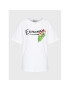 Ermanno Firenze T-Shirt D42EL036EK8 Bílá Regular Fit - Pepit.cz