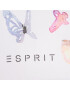 Esprit Deštník Long Ac Butterfly 58607 Bílá - Pepit.cz