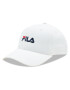 Fila Kšiltovka Brasov 6 Panel Cap With Linear Logo - Strap Back FCU0019 Bílá - Pepit.cz