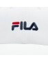 Fila Kšiltovka Brasov 6 Panel Cap With Linear Logo - Strap Back FCU0019 Bílá - Pepit.cz