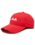 Fila Kšiltovka Brasov 6 Panel Cap With Linear Logo - Strap Back FCU0019 Červená - Pepit.cz