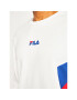 Fila Mikina Baker Crew 687481 Bílá Regular Fit - Pepit.cz