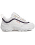 Fila Sneakersy Strada A Low Jr 1011251.94F Bílá - Pepit.cz