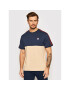 Fila T-Shirt Cian Blocked 688985 Béžová Regular Fit - Pepit.cz