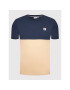 Fila T-Shirt Cian Blocked 688985 Béžová Regular Fit - Pepit.cz