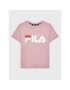 Fila T-Shirt Sala Logo FAK0089 Růžová Regular Fit - Pepit.cz