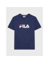 Fila T-Shirt Solberg Classic Logo FAT0109 Tmavomodrá Regular Fit - Pepit.cz