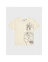 Fila T-Shirt Tom & Jerry Toyama FAK0111 Béžová Regular Fit - Pepit.cz