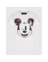 Fracomina T-Shirt DISNEY FD22ST3054J401N5 Bílá Regular Fit - Pepit.cz