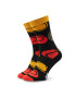 Fun Socks Sada 4 párů vysokých ponožek unisex FS-FU71107 Černá - Pepit.cz