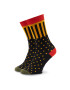 Fun Socks Sada 4 párů vysokých ponožek unisex FS-FU71107 Černá - Pepit.cz