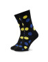 Fun Socks Sada 4 párů vysokých ponožek unisex FS-FU71108 Černá - Pepit.cz