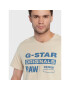 G-Star Raw T-Shirt Original Label D22204-336-D309 Béžová Regular Fit - Pepit.cz