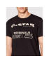 G-Star Raw T-Shirt Originals D21664-C506-6484 Černá Regular Fit - Pepit.cz