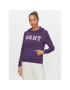 Gant Mikina Reg Graphic Hoodie 4200742 Fialová Regular Fit - Pepit.cz