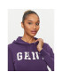 Gant Mikina Reg Graphic Hoodie 4200742 Fialová Regular Fit - Pepit.cz