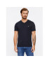 Gant T-Shirt Slim Shield V-Neck 2003186 Černá Slim Fit - Pepit.cz