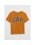 Gap T-Shirt 748026-05 Hnědá Regular Fit - Pepit.cz