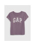 Gap T-Shirt 787216-08 Fialová Regular Fit - Pepit.cz