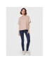 Gina Tricot T-Shirt Basic 10469 Béžová Regular Fit - Pepit.cz