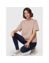 Gina Tricot T-Shirt Basic 10469 Béžová Regular Fit - Pepit.cz