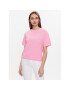 Gina Tricot T-Shirt Basic 10469 Růžová Regular Fit - Pepit.cz