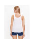 Gina Tricot Top Rib tank 19105 Bílá Regular Fit - Pepit.cz