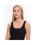 Gina Tricot Top Rib tank 19105 Černá Regular Fit - Pepit.cz