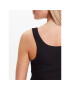 Gina Tricot Top Rib tank 19105 Černá Regular Fit - Pepit.cz