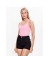 Gina Tricot Top Rib tank 19105 Růžová Regular Fit - Pepit.cz