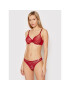 Gossard Kalhotky string Glossies Lace 13006 Bordó - Pepit.cz