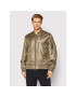 Guess Bunda bomber Es Satin M1GL01 R81M2 Hnědá Relaxed Fit - Pepit.cz