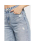 Guess Jeansy W2YA17 D4K32 Modrá Wide Leg - Pepit.cz