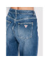 Guess Jeansy W2YA21 D4PX1 Modrá Mom Fit - Pepit.cz