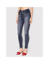 Guess Jeansy W2YA46 D4PZ2 Šedá Skinny Fit - Pepit.cz