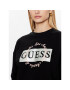 Guess Mikina Logo W3GQ07 KBK32 Černá Relaxed Fit - Pepit.cz