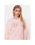 Guess Mikina Logo W3GQ09 KBK32 Růžová Relaxed Fit - Pepit.cz