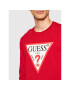 Guess Mikina M1RQ37 K6ZS1 Červená Slim Fit - Pepit.cz