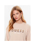 Guess Mikina W3YQ13 K8802 Béžová Relaxed Fit - Pepit.cz