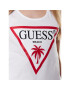 Guess Plážové šaty Logo E3GP03 JA914 Bílá Regular Fit - Pepit.cz