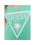 Guess Plážové šaty Logo E3GP03 JA914 Zelená Regular Fit - Pepit.cz