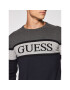 Guess Svetr M1YR57 Z2SA0 Tmavomodrá Slim Fit - Pepit.cz