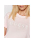 Guess T-Shirt 1981 W0GI69 R8G01 Růžová Regular Fit - Pepit.cz