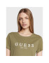 Guess T-Shirt 1981 W2BI68 K8G01 Zelená Regular Fit - Pepit.cz