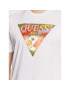 Guess T-Shirt Abstract Logo M3GI57 K9RM1 Bílá Slim Fit - Pepit.cz