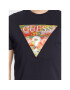 Guess T-Shirt Abstract Logo M3GI57 K9RM1 Tmavomodrá Slim Fit - Pepit.cz