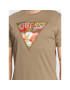 Guess T-Shirt Abstract Logo M3GI57 K9RM1 Zelená Slim Fit - Pepit.cz